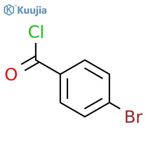 4-Bromobenzoyl chloride structure