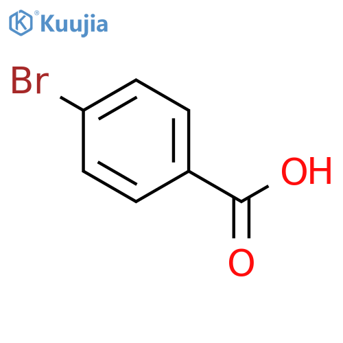 4-Bromobenzoic acid structure