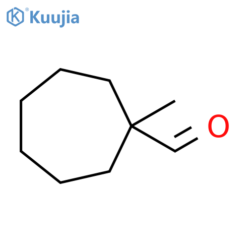 1-methylcycloheptane-1-carbaldehyde structure