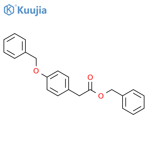 Benzyl 2-(4-(Benzyloxy)phenyl)acetate structure