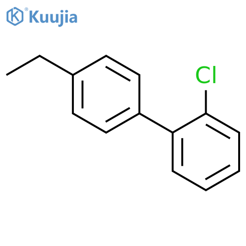 1,1'-Biphenyl, 2-chloro-4'-ethyl- structure