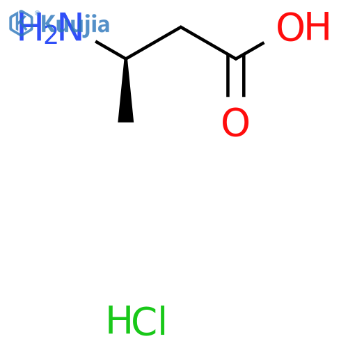 (R)-3-Aminobutanoic acid hydrochloride structure
