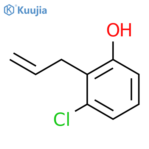 PHENOL, 3-CHLORO-2-(2-PROPENYL)- structure