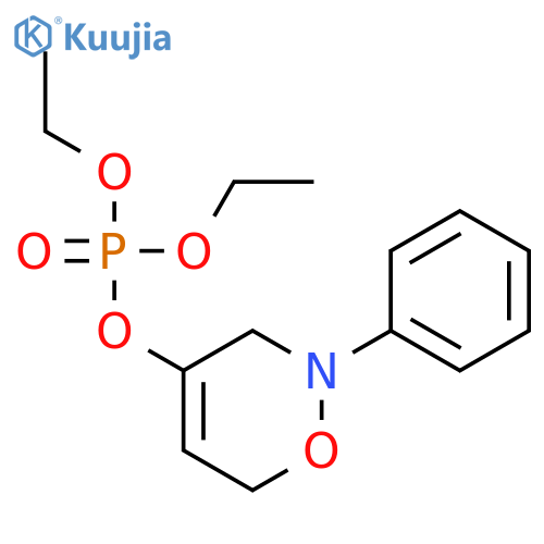 PHOSPHORIC ACID, 3,6-DIHYDRO-2-PHENYL-2H-1,2-OXAZIN-4-YL DIETHYL ESTER structure