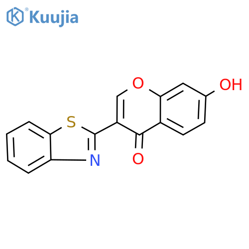 3-(1,3-benzothiazol-2-yl)-7-hydroxy-4H-chromen-4-one structure