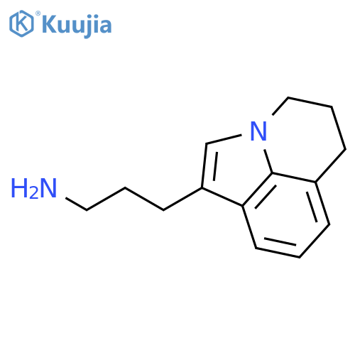 5,6-dihydro-4H-Pyrrolo[3,2,1-ij]quinoline-1-propanamine structure