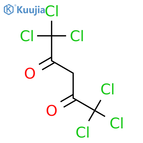 2,4-Pentanedione, 1,1,1,5,5,5-hexachloro- structure