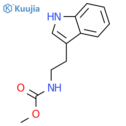 Carbamic acid, [2-(1H-indol-3-yl)ethyl]-, methyl ester structure