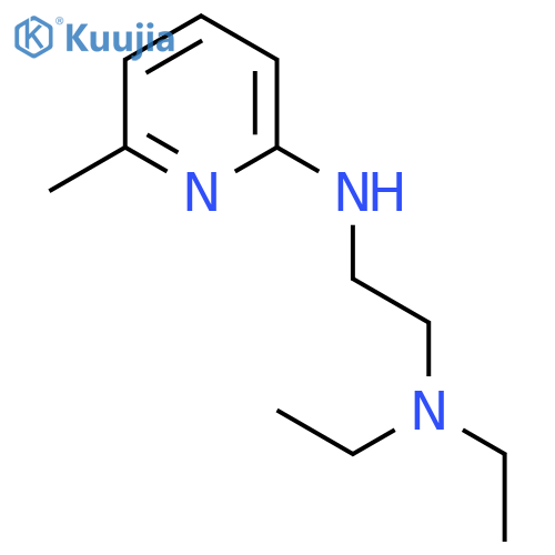 1,2-Ethanediamine, N,N-diethyl-N'-(6-methyl-2-pyridinyl)- structure