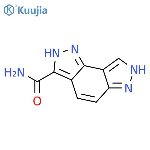 BENZO[1,2-C:3,4-C']DIPYRAZOLE-3-CARBOXAMIDE, 1,6-DIHYDRO- structure