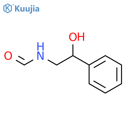 Formamide, N-(2-hydroxy-2-phenylethyl)- structure