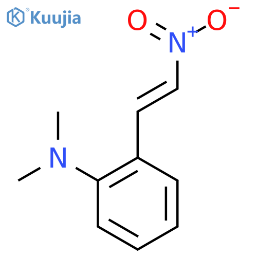 N,N-dimethyl-2-(2-nitroethenyl)aniline structure