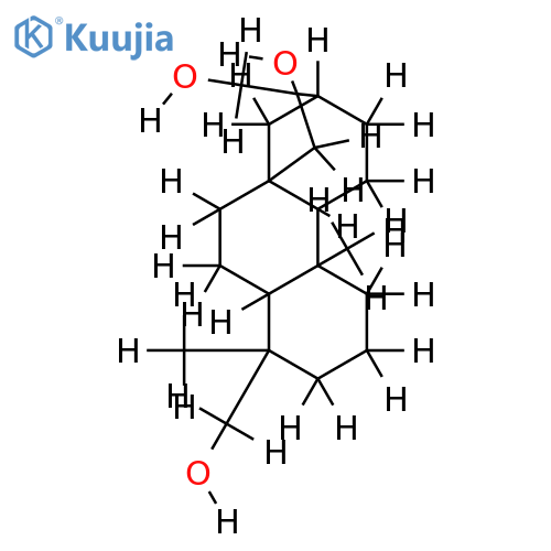 16alpha,17,19-trihydroxy-ent-kaurane structure
