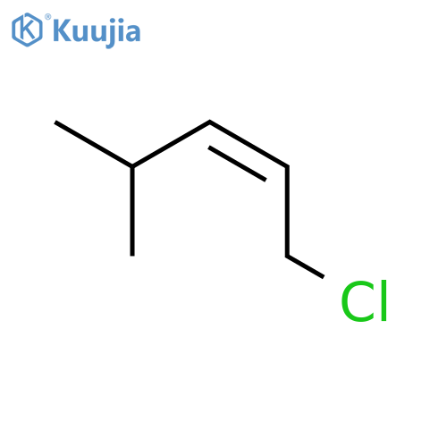 2-Pentene, 1-chloro-4-methyl-, (Z)- structure