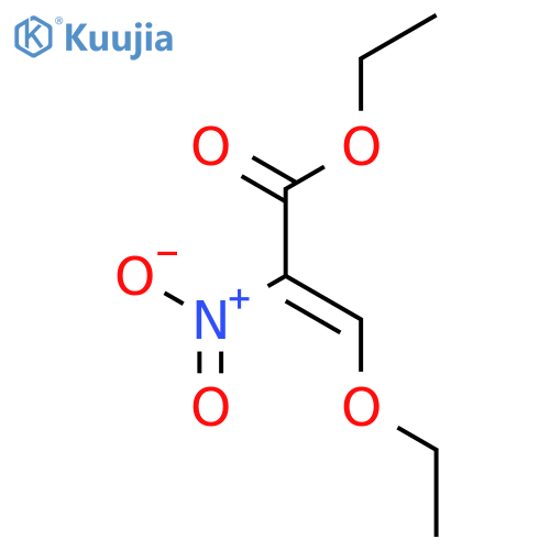 2-Propenoic acid, 3-ethoxy-2-nitro-, ethyl ester structure