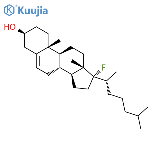 Cholest-5-en-3-ol, 17-fluoro-, (3b)- structure