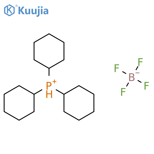 Tricyclohexylphosphine Tetrafluoroborate structure