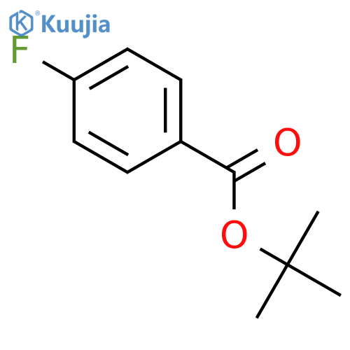 T-Butyl 4-fluorobenzoate structure