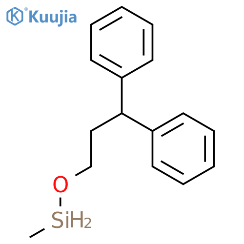 Silane, methyldiphenylpropoxy- structure