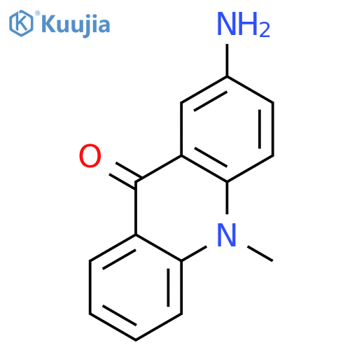 2-amino-10-methylacridin-9(10H)-one structure