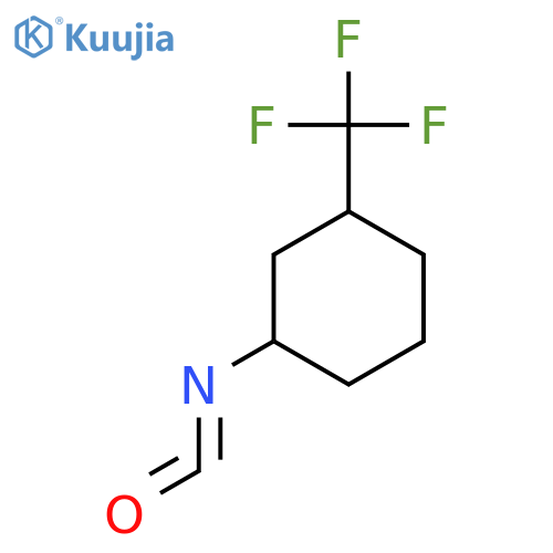 Cyclohexane, 1-isocyanato-3-(trifluoromethyl)- structure