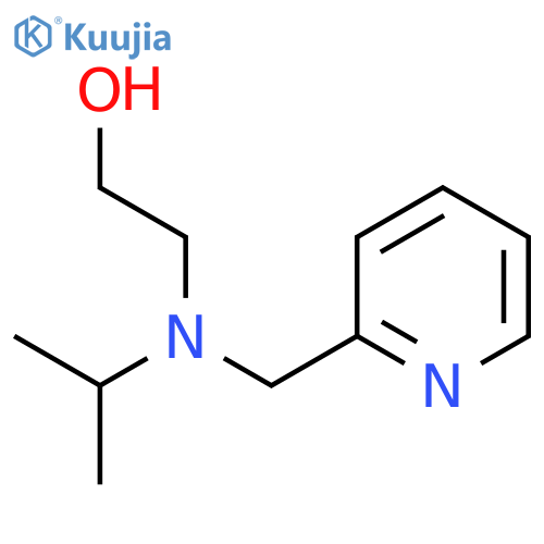 2-(Isopropyl-pyridin-2-ylmethyl-amino)-ethanol structure