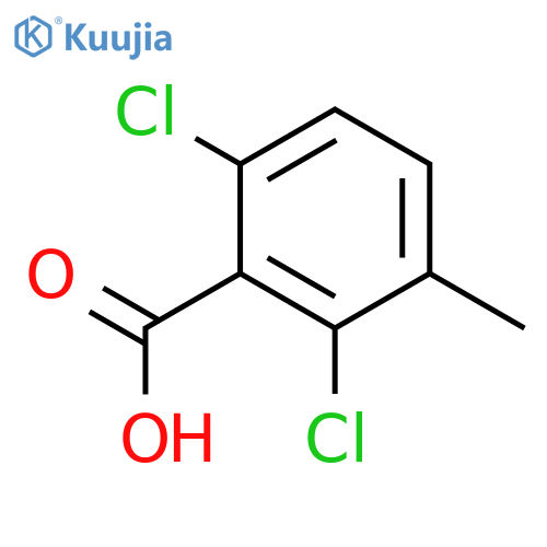 2,6-Dichloro-3-methylbenzoic acid structure