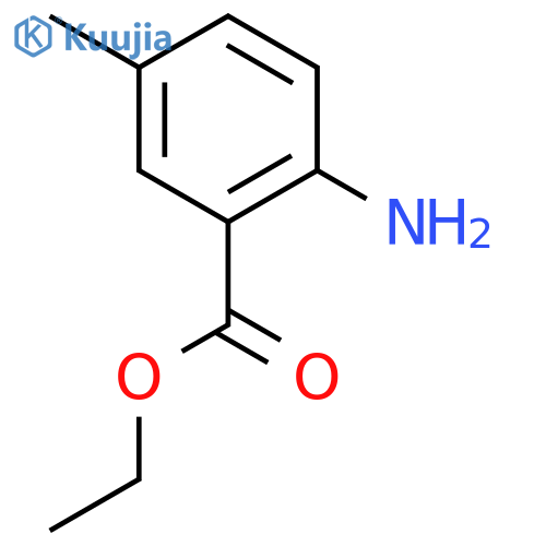 Ethyl 2-amino-5-methylbenzoate structure