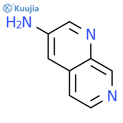 1,7-Naphthyridin-3-amine structure