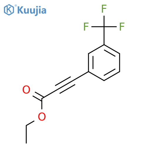 ethyl 3-3-(trifluoromethyl)phenylprop-2-ynoate structure