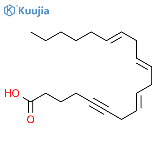 8,11,14-Eicosatrien-5-ynoicacid, (Z,Z,Z)- (9CI) structure