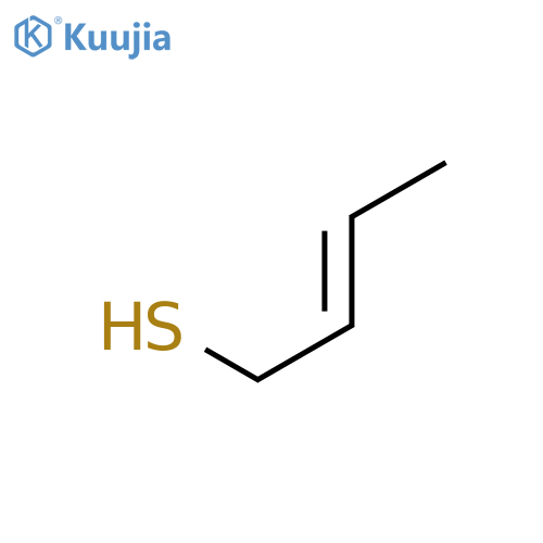 2-Butene-1-thiol, (2E)- structure