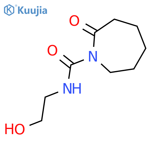 1H-AZEPINE-1-CARBOXAMIDE, HEXAHYDRO-N-(2-HYDROXYETHYL)-2-OXO- structure