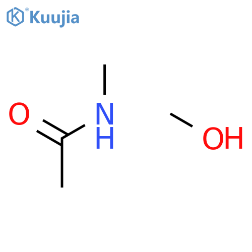 Acetamide, N-methyl-, compd. with methanol (1:1) structure