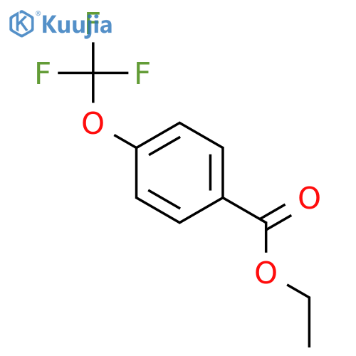 Ethyl 4-(trifluoromethoxy)benzoate structure