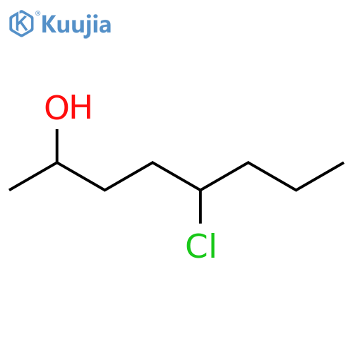 2-Octanol, 5-chloro- structure