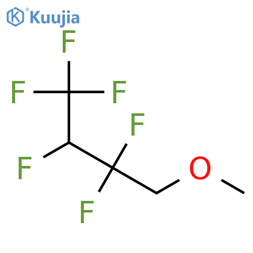 Butane,1,1,1,2,3,3-hexafluoro-4-methoxy- structure