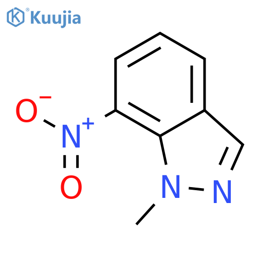 1-methyl-7-nitro-indazole structure