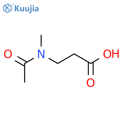 N-acetyl-N-methyl-β-Alanine structure