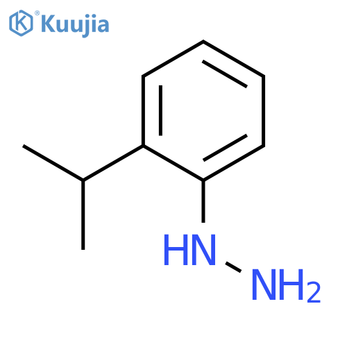 2-(propan-2-yl)phenylhydrazine structure