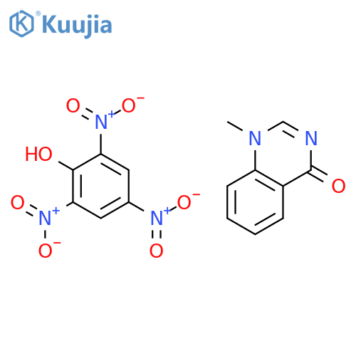 1-Methylquinazolin-4-one;2,4,6-trinitrophenol structure