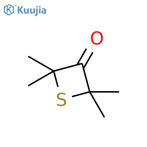 2,2,4,4-Tetramethylthietan-3-one structure