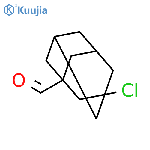 TRICYCLO[3.3.1.13,7]DECANE-1-CARBOXALDEHYDE, 3-CHLORO- structure