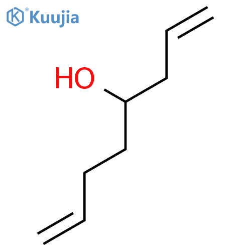 1,7-OCTADIEN-4-OL structure