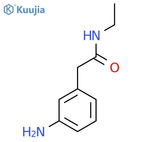 2-(3-Aminophenyl)-n-ethylacetamide structure