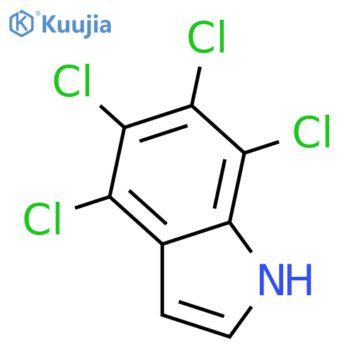 4,5,6,7-tetrachloro-1H-indole structure