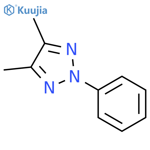 2H-1,2,3-Triazole, 4,5-dimethyl-2-phenyl- structure