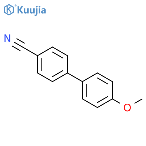 4-(4-Methoxyphenyl)benzonitrile structure
