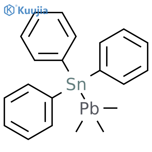 STANNANE, TRIPHENYL(TRIMETHYLPLUMBYL)- structure