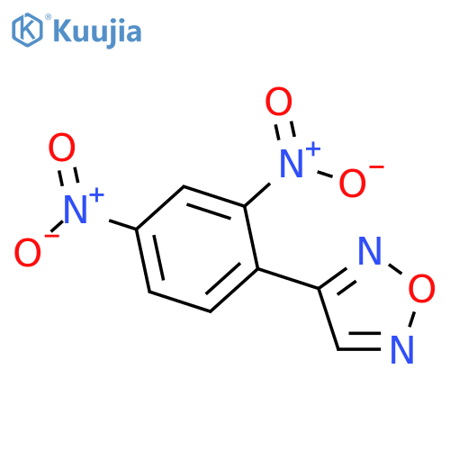 1,2,5-OXADIAZOLE, 3-(2,4-DINITROPHENYL)- structure